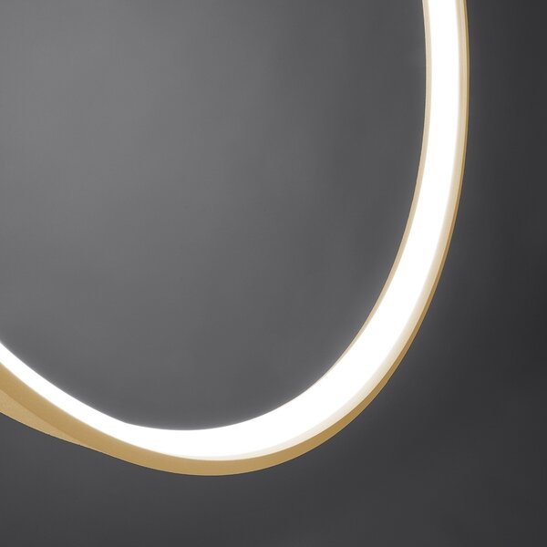 Κρεμαστό φωτιστικό LED Rio, Χρυσό, 4000K, 55x16x150 cm