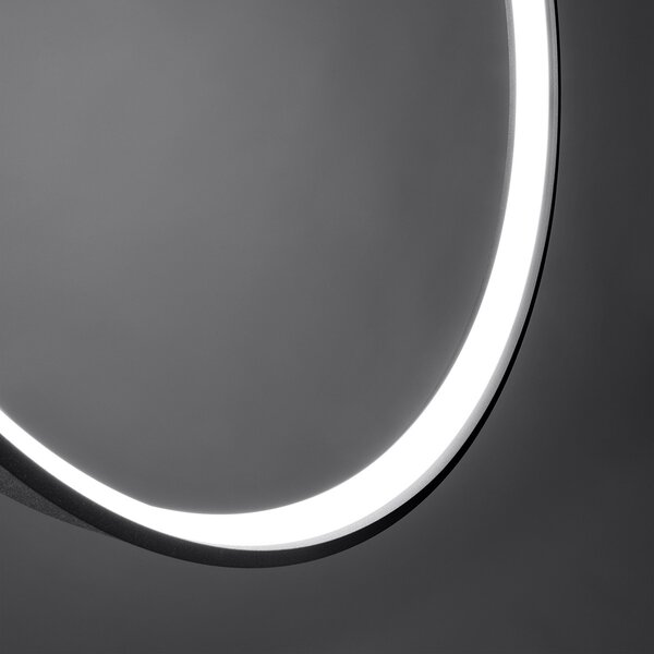 Κρεμαστό φωτιστικό LED Rio, Μαύρο, 4000K, 55x16x150 cm