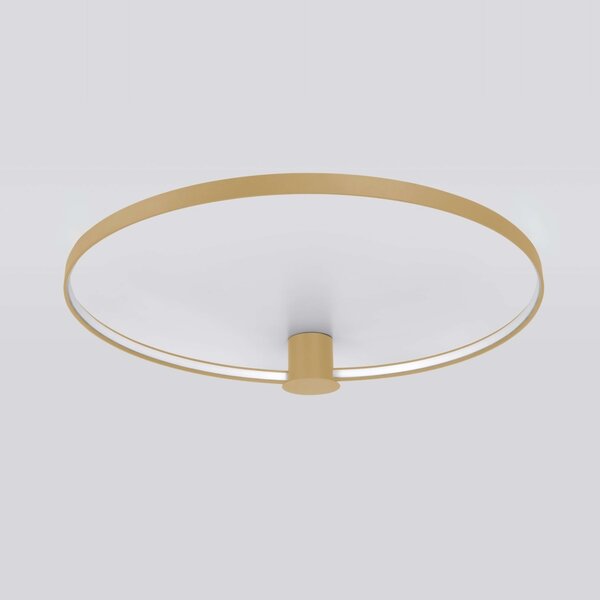 Πλαφονιέρα LED Rio, Χρυσή, 3000K, 55x62x12.5 cm