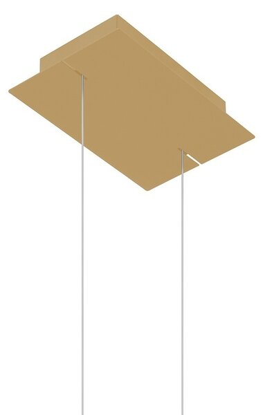 Κρεμαστό φωτιστικό LED Rio, Χρυσό, 4000K, 55x16x150 cm