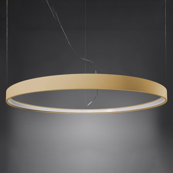 Πολυέλαιος LED Rio, Χρυσός, 4000K, 55x55x150 cm