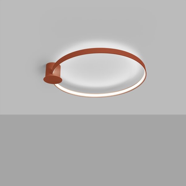 Πλαφονιέρα LED Rio 78, Κόκκινη, 4000K, 78x84x13 cm