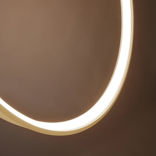 Κρεμαστό φωτιστικό LED Rio, Χρυσό, 3000K, 110x16x150 cm