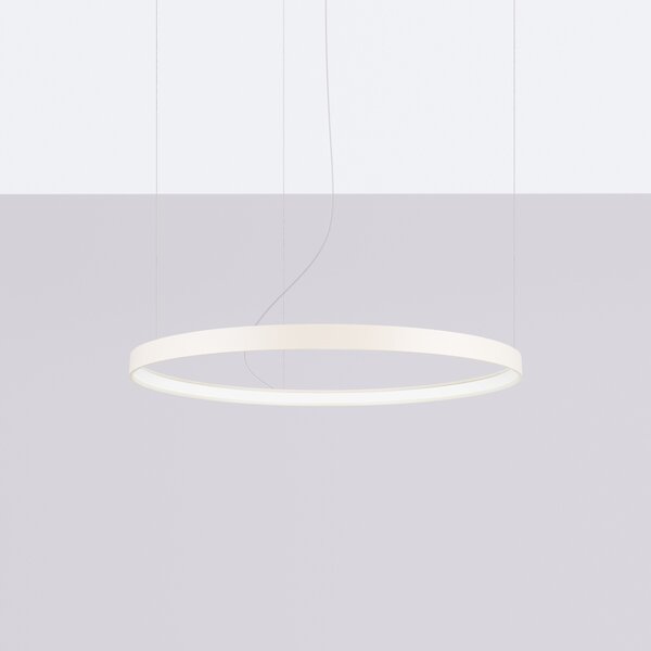 Πολυέλαιος LED Rio 78, Μπεζ, 3000K, 78x78x150 cm