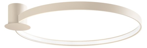 Πλαφονιέρα LED Rio 78, Μπεζ, 4000K, 78x84x13 cm