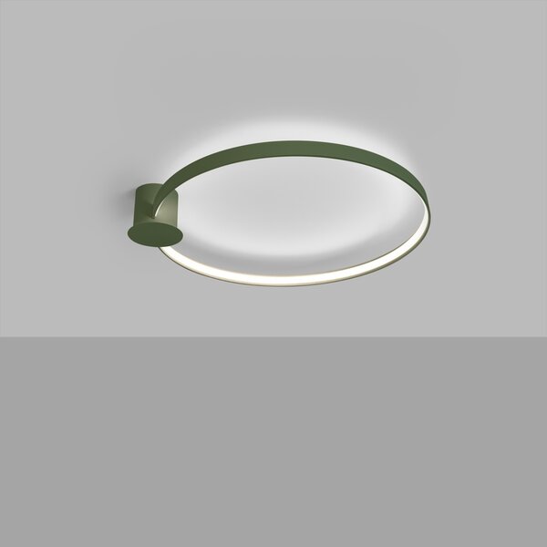 Πλαφονιέρα LED Rio 78, Λαδί, 4000K, 78x84x13 cm