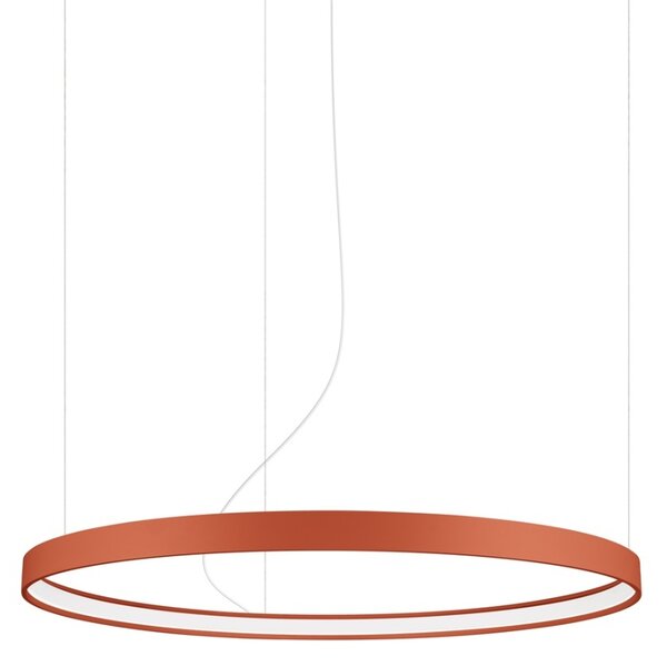 Πολυέλαιος LED Rio 78, Κόκκινος, 4000K, 78x78x150 cm