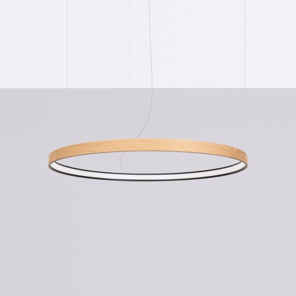 Πολυέλαιος LED Rio Eik, Μαύρος, 3000K, 79x79x200 cm