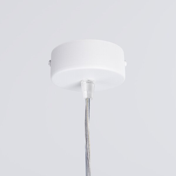 Κρεμαστό φωτιστικό LED Farge, Λευκό, 4000K, 120x8x150 cm