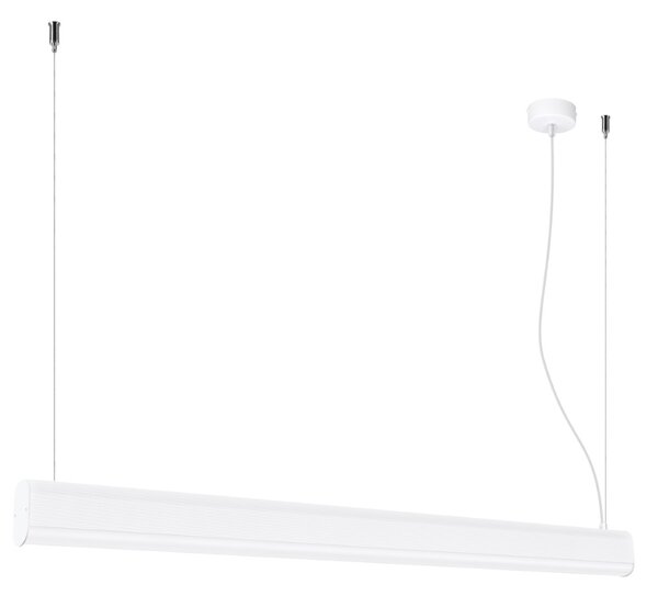 Κρεμαστό φωτιστικό LED Farge, Λευκό, 4000K, 120x8x150 cm
