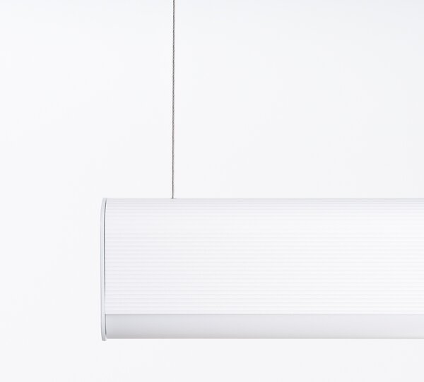 Κρεμαστό φωτιστικό LED Farge, Λευκό, 4000K, 120x8x150 cm