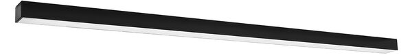Πλαφονιέρα LED Pinne, Μαύρη, 3000K, 150x6x6 cm