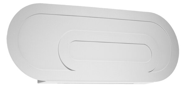 Φωτιστικό τοίχου Saccon, Λευκό, 40x6x15 cm