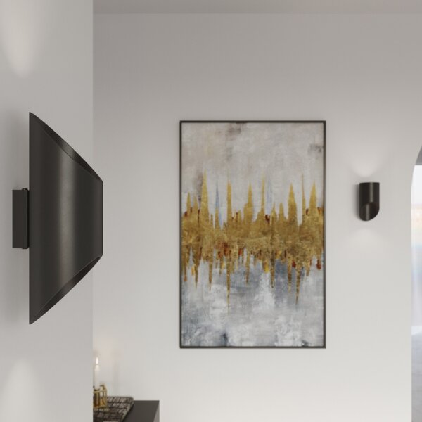 Φωτιστικό τοίχου Penne, Μαύρο, 10x12x30 cm