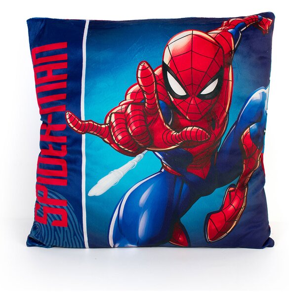 Διακοσμητικό Μαξιλάρι Βελουτέ 2 Όψεων (38x38) Dimcol Spiderman 07