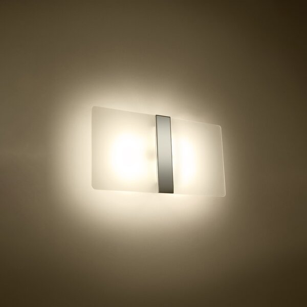 Φωτιστικό τοίχου Azalia, Λευκό, 35x5x18 cm