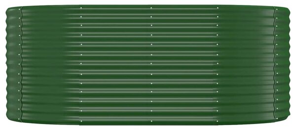 VidaXL Ζαρντινιέρα Πράσινη 175x100x68εκ Ατσάλι με Ηλεκτρ. Βαφή Πούδρας