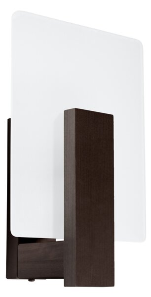 Φωτιστικό τοίχου Lappo, Wenge, 16x12x30.5 cm
