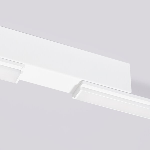 Πλαφονιέρα LED Lagom, Λευκή, 3000K, 181x4x7 cm