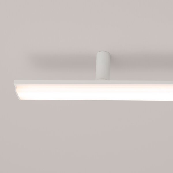 Πλαφονιέρα LED Lagom, Λευκή, 3000K, 181x4x7 cm