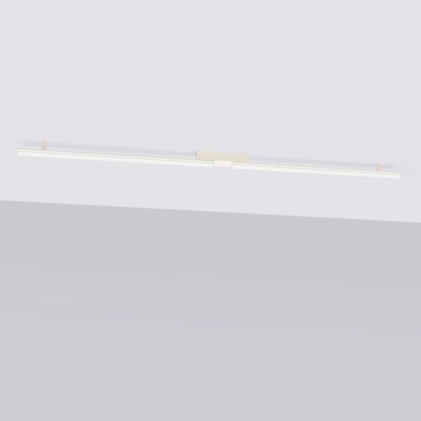 Πλαφονιέρα LED Lagom, Μπεζ, 4000K, 181x4x7 cm