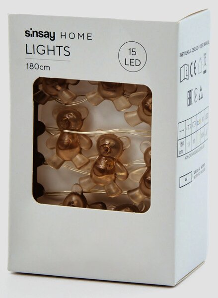 Sinsay - Φώτα LED - μπεζ
