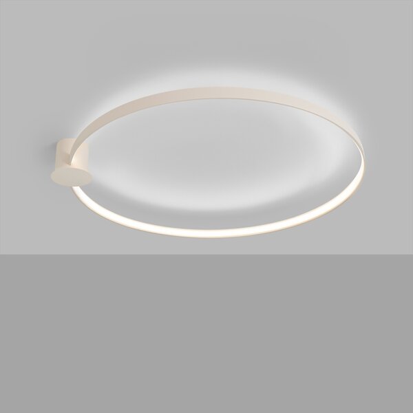 Πλαφονιέρα LED Rio 110, Μπεζ, 4000K, 110x115x16 cm