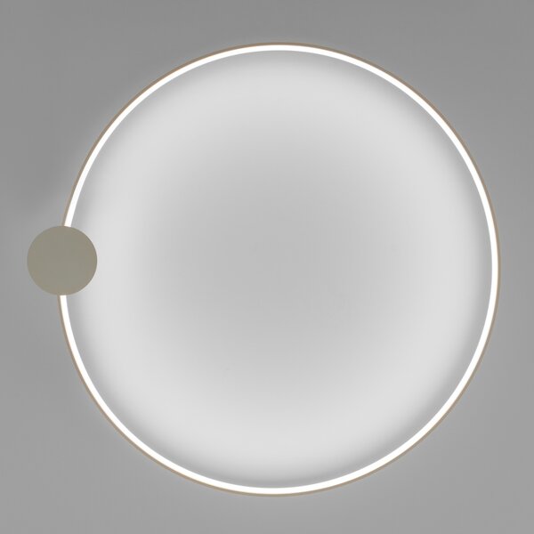 Πλαφονιέρα LED Rio 110, Μπεζ, 4000K, 110x115x16 cm
