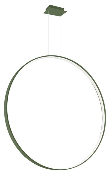 Κρεμαστό φωτιστικό LED Rio 110, Λαδί, 3000K, 110x16x150 cm