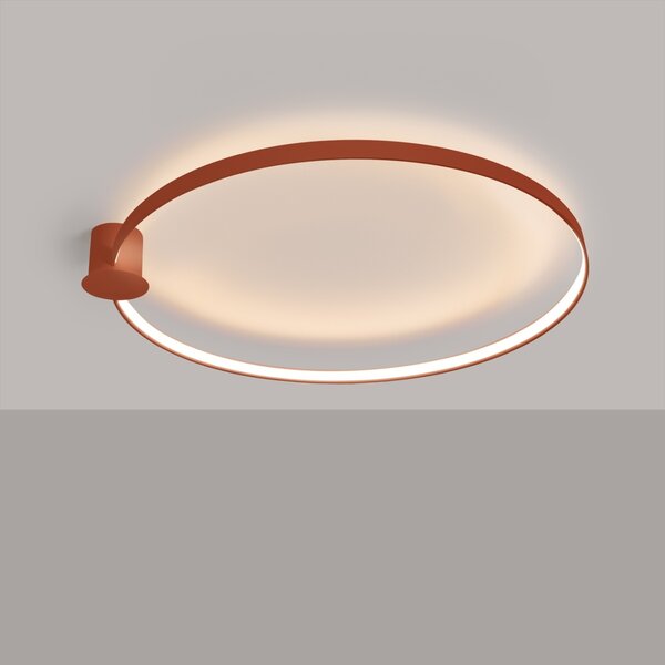 Πλαφονιέρα LED Rio 110, Κόκκινη, 3000K, 110x115x16 cm