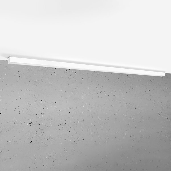 Πλαφονιέρα LED Pinne, Λευκή, 4000K, 200x6x6 cm