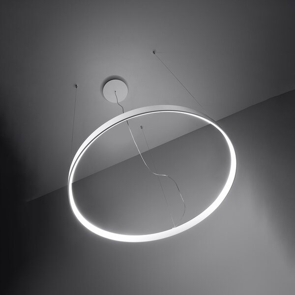 Πολυέλαιος LED Rio, Λευκός, 4000K, 78x78x150 cm