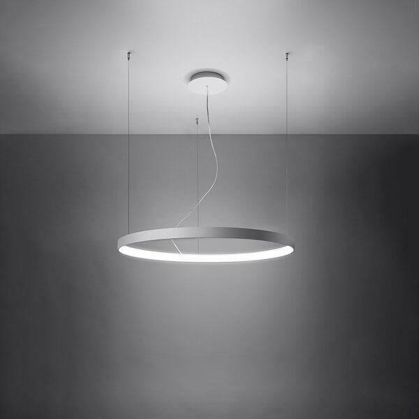 Πολυέλαιος LED Rio, Λευκός, 4000K, 78x78x150 cm