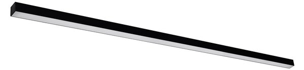 Φωτιστικό τοίχου LED Pinne, Μαύρο, 4000K, 200x6x6 cm
