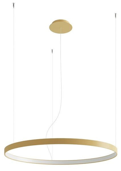 Πολυέλαιος LED Rio, Χρυσός, 3000K, 78x78x150 cm