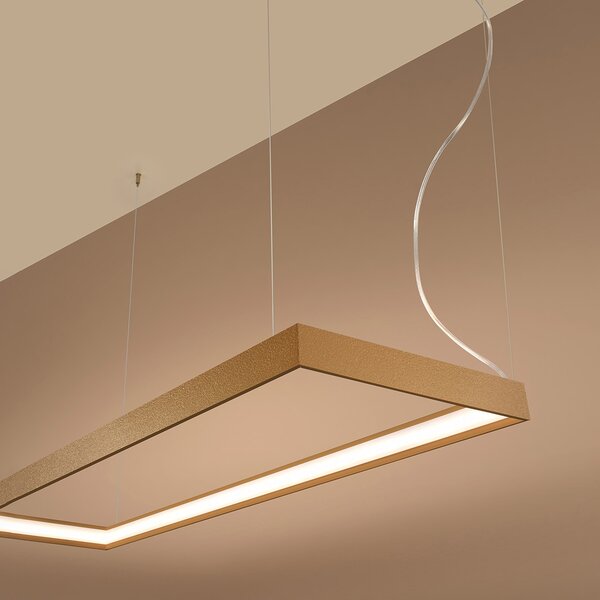 Πολυέλαιος LED Tuula, Χρυσός, 3000K, 130x40x150 cm