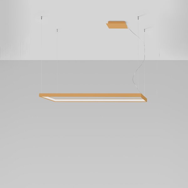 Πολυέλαιος LED Tuula, Χρυσός, 3000K, 130x40x150 cm
