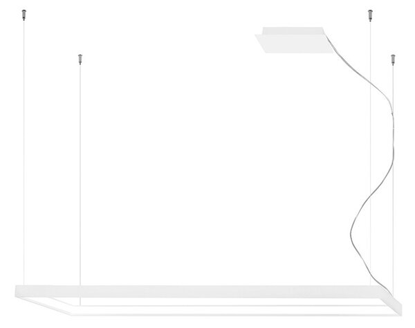 Πολυέλαιος LED Tuula, Λευκός, 3000K, 130x40x150 cm