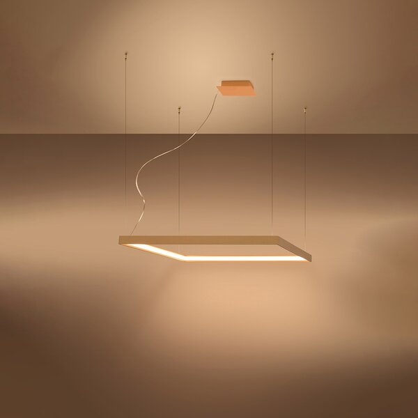 Πολυέλαιος LED Nelya, Χρυσός, 3000K, 80x80x150 cm