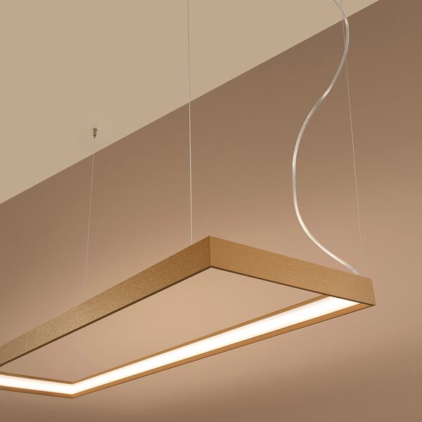Πολυέλαιος LED Tuula, Χρυσός, 3000K, 100x30x150 cm