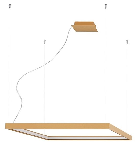 Πολυέλαιος LED Nelya, Χρυσός, 3000K, 80x80x150 cm