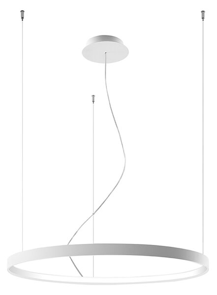 Πολυέλαιος LED Rio, Λευκός, 3000K, 78x78x150 cm