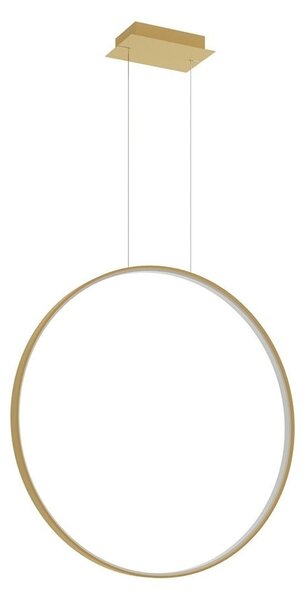 Κρεμαστό φωτιστικό LED Rio, Χρυσό, 4000K, 78x16x150 cm