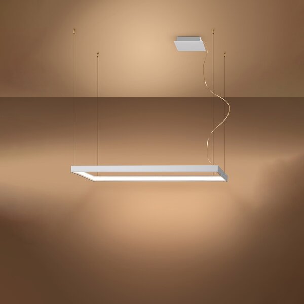 Πολυέλαιος LED Tuula, Λευκός, 3000K, 100x30x150 cm