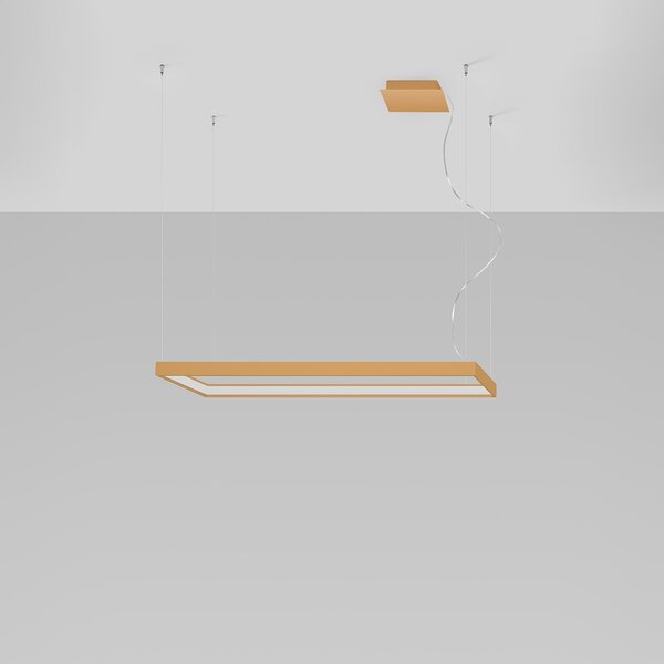 Πολυέλαιος LED Tuula, Χρυσός, 3000K, 100x30x150 cm