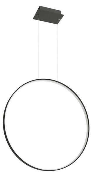 Κρεμαστό φωτιστικό LED Rio, Μαύρο, 4000K, 78x16x150 cm