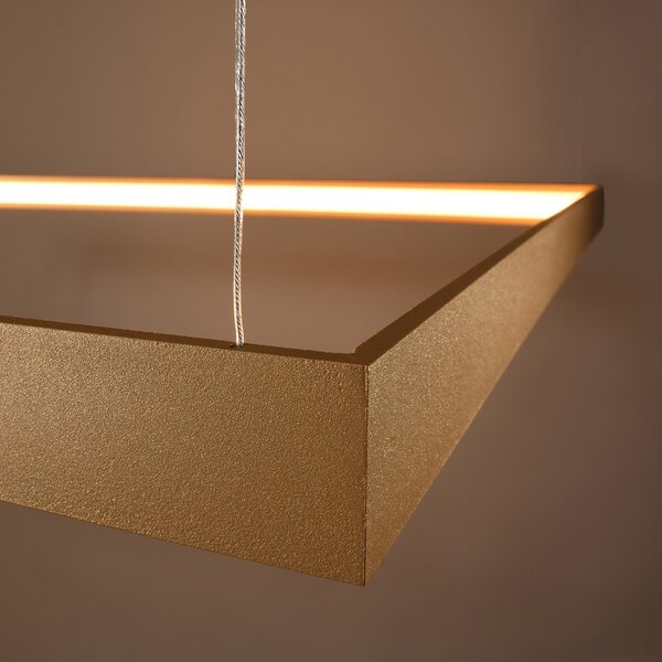 Πολυέλαιος LED Nelya, Χρυσός, 3000K, 110x110x150 cm