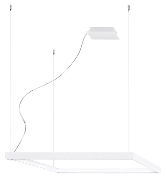 Πολυέλαιος LED Nelya, Λευκός, 3000K, 80x80x150 cm