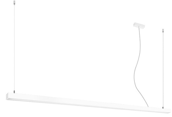 Κρεμαστό φωτιστικό LED Pinne, Λευκό, 4000K, 200x6x150 cm