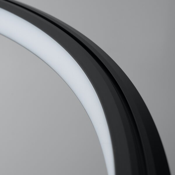 Πολυέλαιος LED Risa, Μαύρος, 3000K, 90x90x160 cm